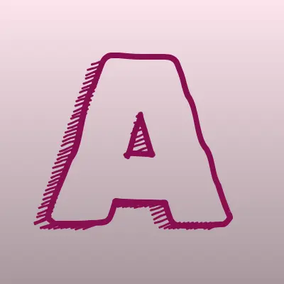 Алга, салон-парикмахерская, лого-визитка