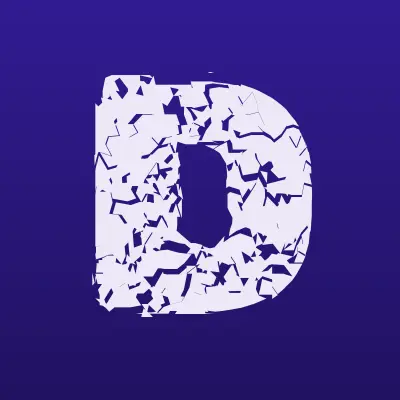 DNS, сеть супермаркетов цифровой техники, лого-визитка
