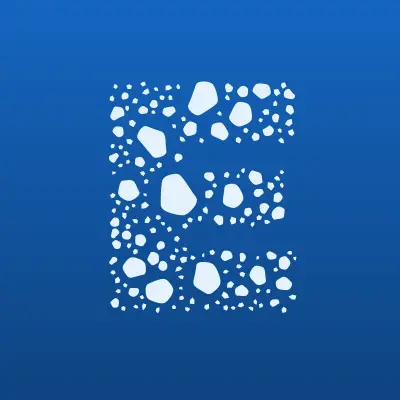 Ecover, магазин экотоваров, лого-визитка