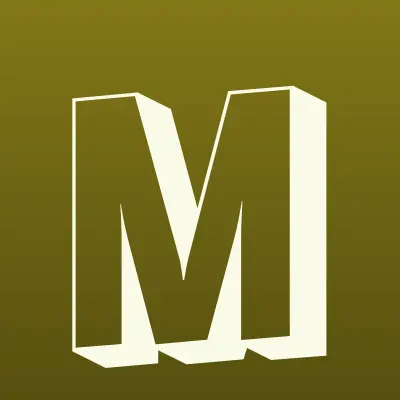 MEGA JEANS, сеть магазинов джинсовой одежды, лого-визитка